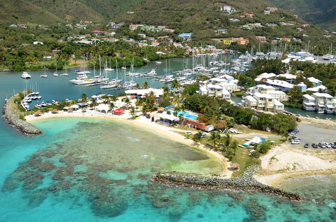 The BVI Spring Regatta and Sailing Festival is based at Nanny Cay Resort Marina & Boatyard  © Todd VanSickle / BVI Spring Regatta http://www.bvispringregatta.org